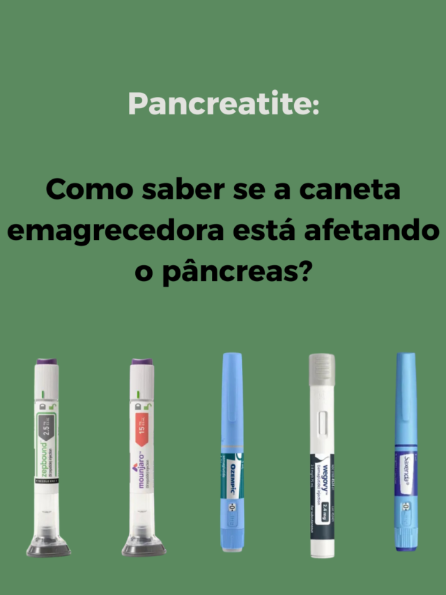 Os perigos do uso das canetas emagrecedoras sem acompanhamento médico.