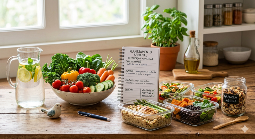 Veja como ajustes simples e sustentáveis transformam hábitos alimentares, promovendo energia, bem-estar e prevenção de doenças.